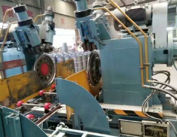 Iron drum bulking machine